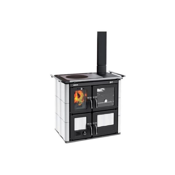 Cuisinière à bois en céramique - LINCAR Bea 8.5 kW