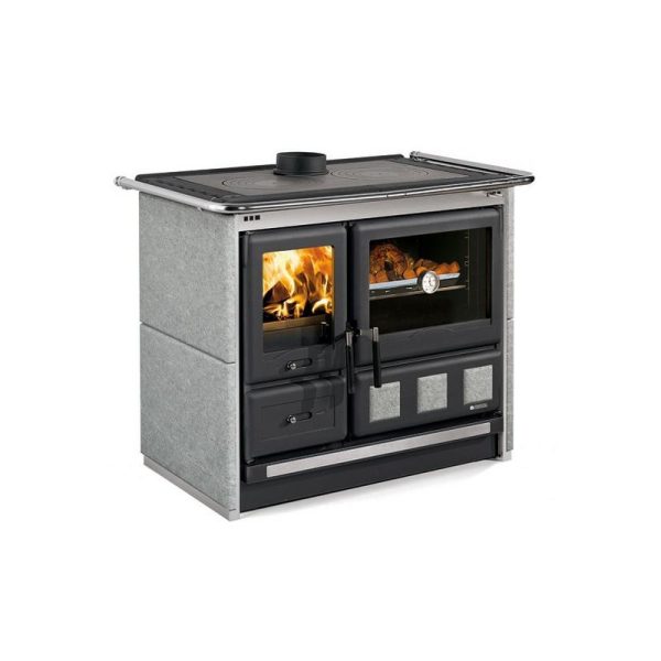 Cuisinière à bois raccordable en pierre - LA NORDICA Rosa XXL 5.0 Petra 11 kW