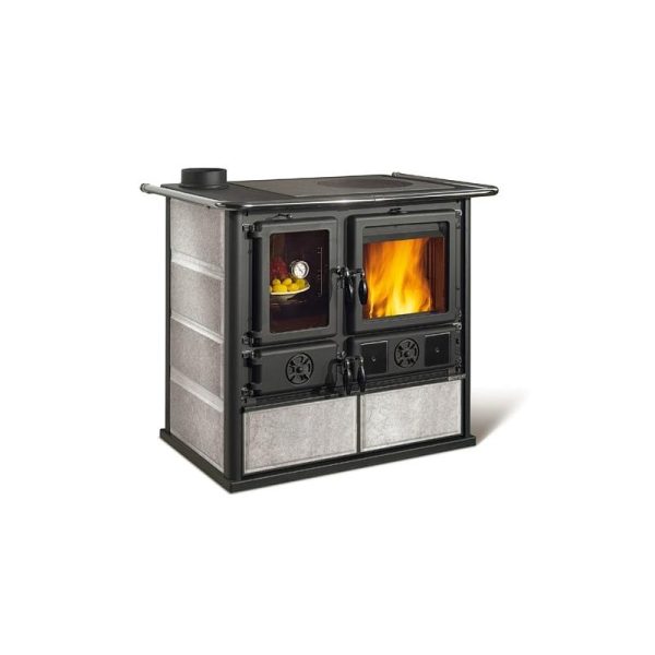 Cuisinière à bois raccordable - LA NORDICA Rosa Sinistra Reverse 8.2 kW