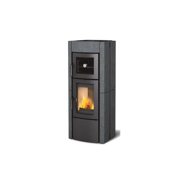 Poêle à bois avec four raccordable - LA NORDICA Ester Forno Evo 8.2 kW