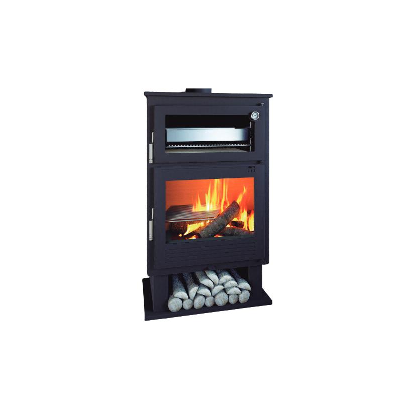 poele-a-bois-avec-four-firematic-nebraska-95-kw