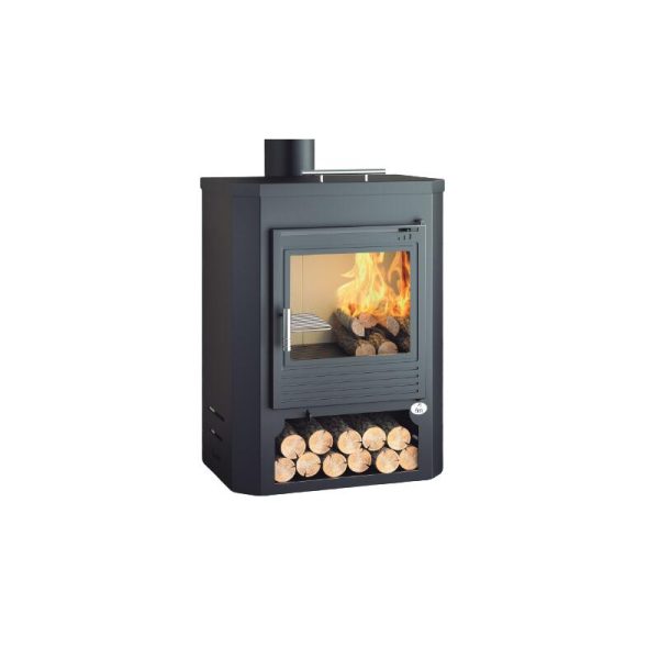 Poêle à bois avec réchaud - FIREMATIC Tampa 11.3 kW