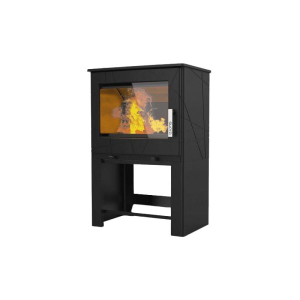 Poêle à bois étanche en fonte - SUPRA Adam Bûcher 7.3 kW
