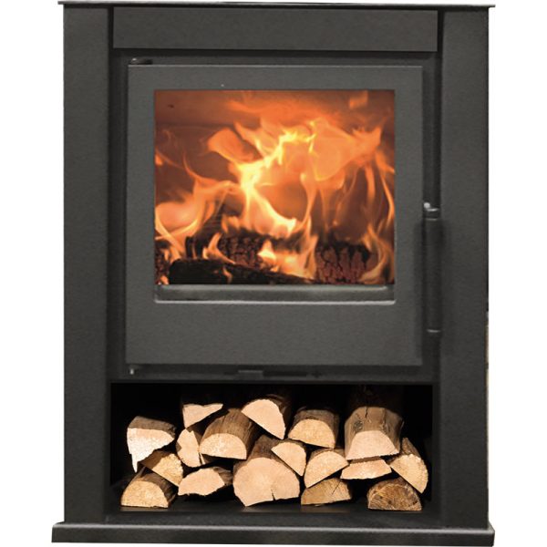 Poêle à bois d'angle SAGRES 6,85 kw